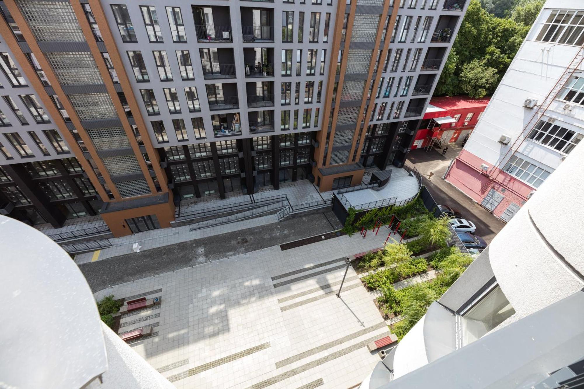 Апартаменти На Кирилівська 37 Kiev Exteriör bild